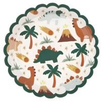 Πιάτα Γλυκού Δεινόσαυροι - 6 τμχ.