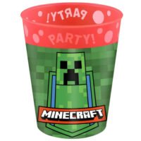 Ποτήρια πολλαπλών χρήσεων Minecraft - 4 τμχ.
