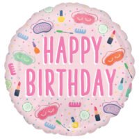 Μπαλόνι Happy Birthday Spa Party -45 cm