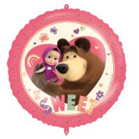 Μπαλόνι Μάσα & Αρκούδος Sweet - 45 cm