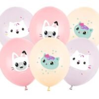 Σετ Μπαλόνια Gabby's Dollhouse New - 6 τμχ.