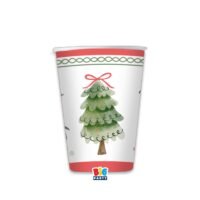 Ποτήρια Χάρτινα Joyful Christmas - 6 τμχ.