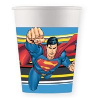 Ποτήρια Χάρτινα Superman - 8 τμχ.