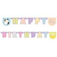 Γιρλάντα Happy Birthday Squishmallows