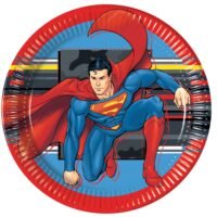 Πιάτα Φαγητού Superman Krypton - 8 τμχ.
