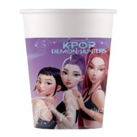 Χάρτινα Ποτήρια K-Pop Demon Hunters - 8 τμχ.