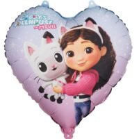 Μπαλόνι Καρδιά Gabby και Cakey - 45 cm