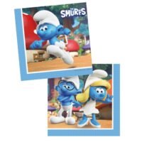 Χαρτοπετσέτες Στρουμφάκια New - 20 τμχ.