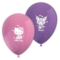 Μπαλόνια Hello Kitty & Kuromi - 8 τμχ.