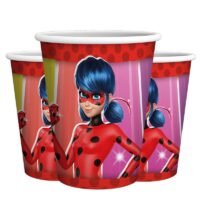 Ποτήρια πάρτυ Miraculous Ladybug - 10 τμχ.