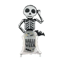 Standing Μπαλόνι Σκελετός Halloween - 58x120,5cm