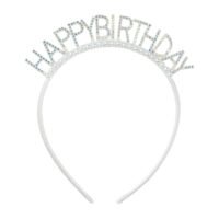 Στέκα Happy Birthday Ασημί