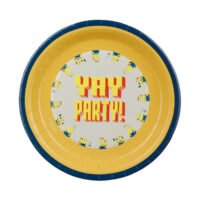 Χάρτινα Πιάτα Φαγητού Minions «Yay Party!» – 6τμχ.